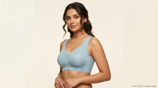 Imported full coverage gym Paded bra Wireless