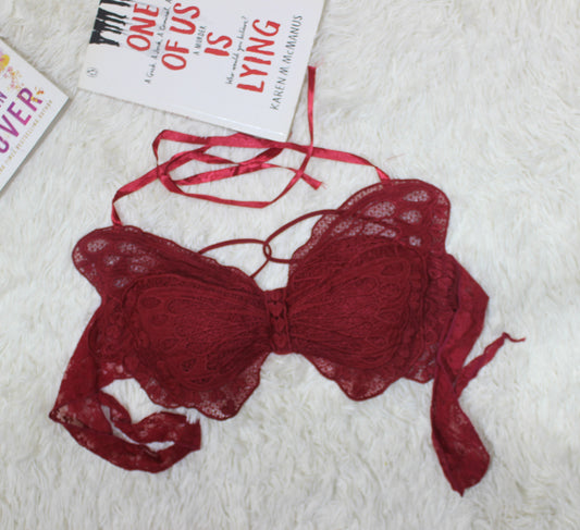 Butterfly Net paded Wireless bra