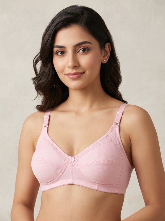 Imported Cotton Non Paded bra Soft Quality