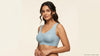 Imported full coverage gym Paded bra Wireless