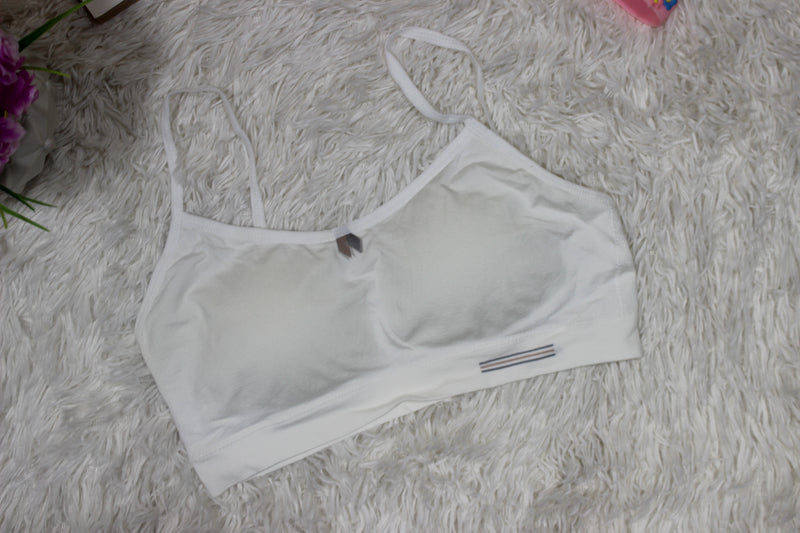 Removeable paded Top seamless Cotton
