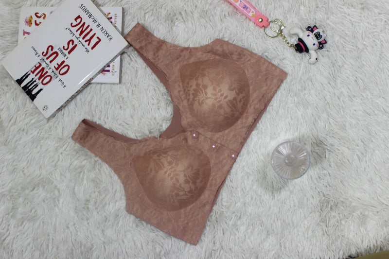 Front Button open Paded Bra