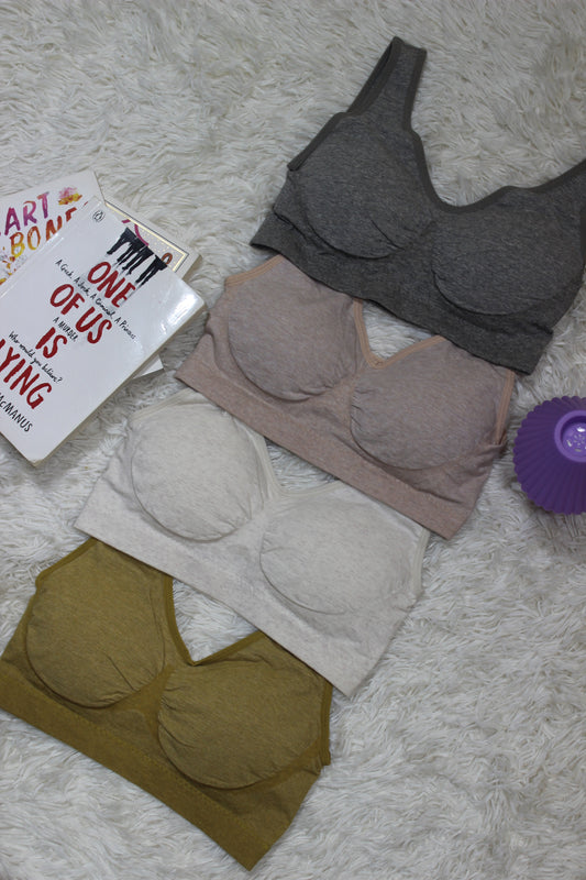 Seamless Paded Gym Bra