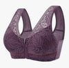 Front Zip Gym Support Bra