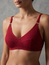 Ribbed Wire-Free Comfort Bra – Soft Support for Everyday Wear